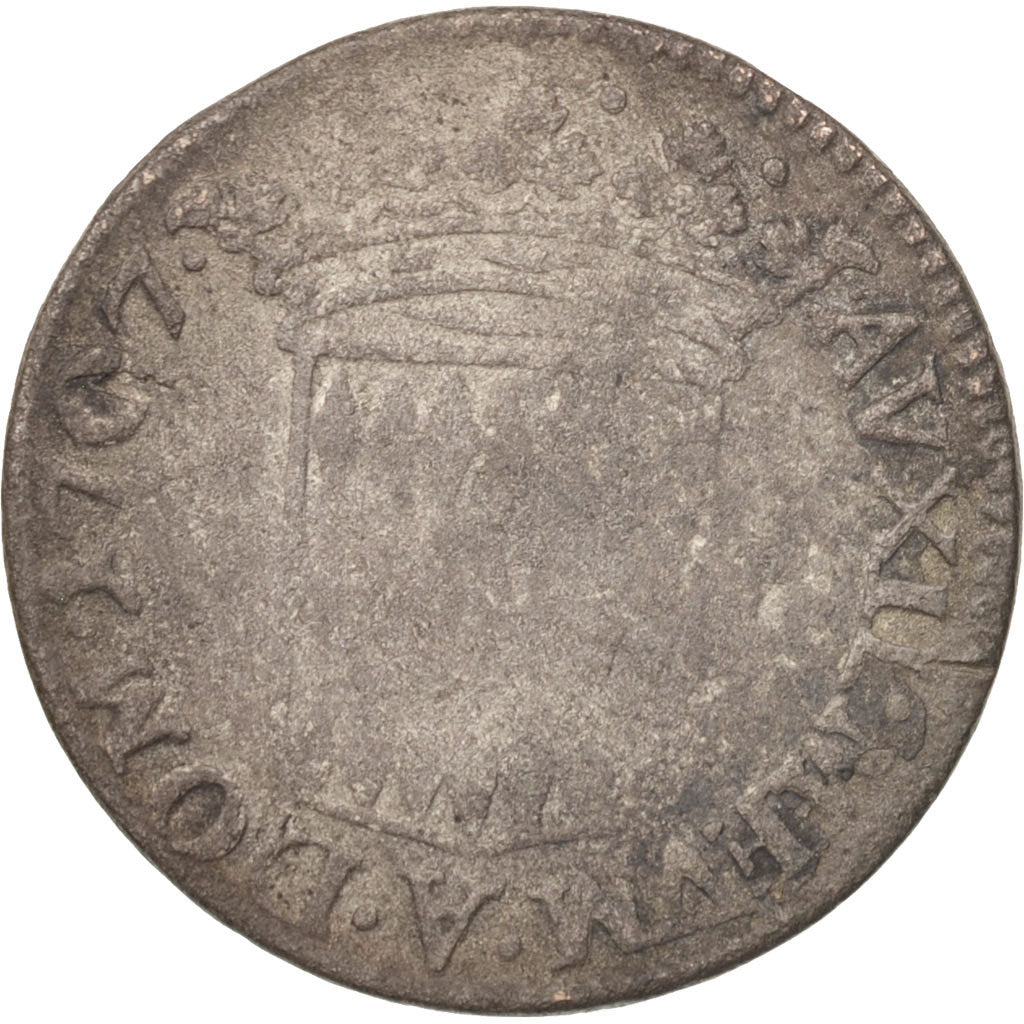 Münze, Monaco, Antoine I, Pezzetta, 1707, SGE+, Billon, Gadoury:MC90