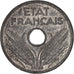 Moneta, Francja, 20 Centimes, 1941, Paris, AU(55-58), Cynk, KM:PE307