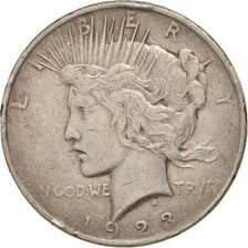 Coin, United States, Peace Dollar, Dollar, 1923, U.S. Mint, Philadelphia