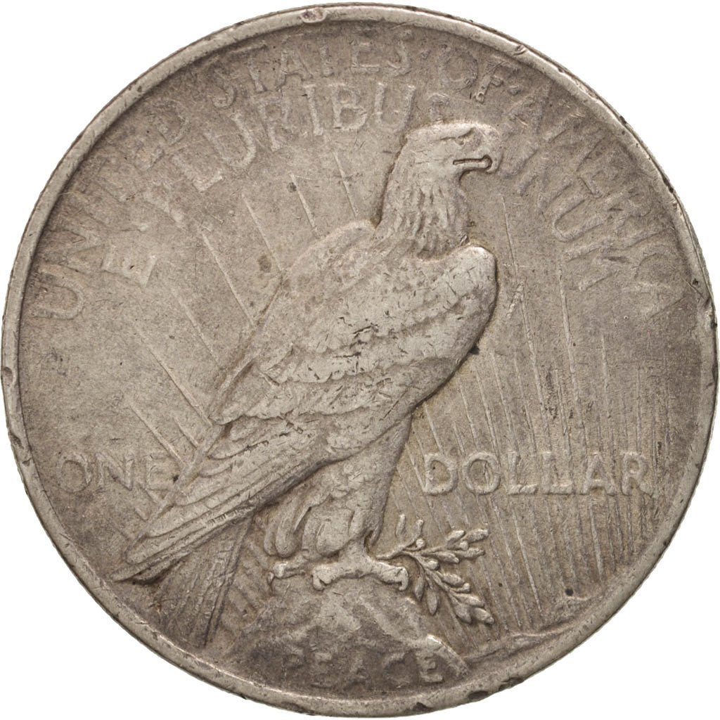Coin, United States, Peace Dollar, Dollar, 1923, U.S. Mint, Philadelphia