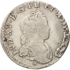 France, Louis XV, 1/10 Écu Vertugadin, 1716, Bordeaux, KM:418.9