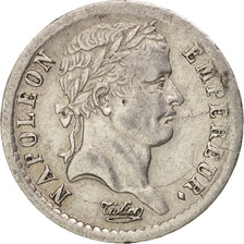 Coin, France, Napoléon I, 1/2 Franc, 1808, Paris, AU(50-53), Silver, KM:680.1