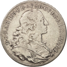 Monnaie, Etats allemands, BAVARIA, Maximilian III, Josef, Thaler, 1754, Munich