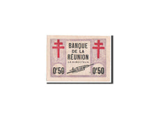 Reunion, Cross of Lorraine, 50 Centimes, 12.08.1943, KM:33