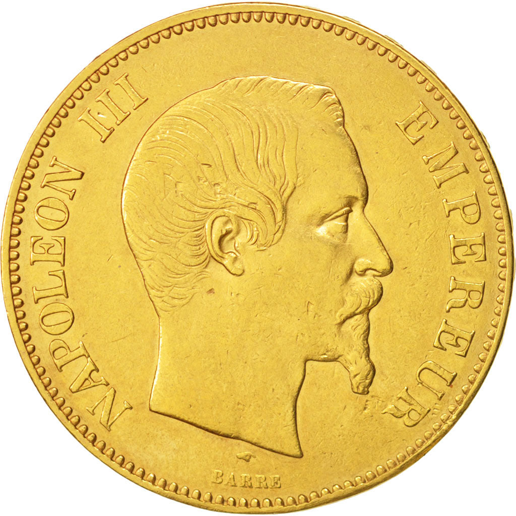 Monnaie, France, Napoleon III, Napoléon III, 100 Francs, 1856, Paris, TTB, Or