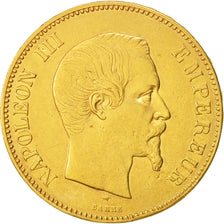 Monnaie, France, Napoleon III, Napoléon III, 100 Francs, 1856, Paris, TTB, Or