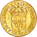 Francia, Louis XIV, Écu d'or, 1645, Lyon, PCGS, AU55, Gold, KM:146.5