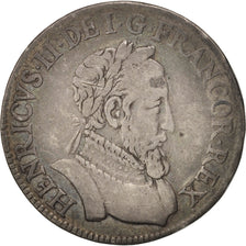 Coin, France, Demi Teston, 1554, Paris, VF(30-35), Silver, Duplessy:991