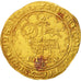 Monnaie, France, Charles VI, Agnel d'or, Undated, Paris, TTB, Or, Duplessy:372