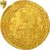 Monnaie, Belgique, Pieter d'Or, 1380, Louvain, PCGS, MS63, SPL, Or, Gradée