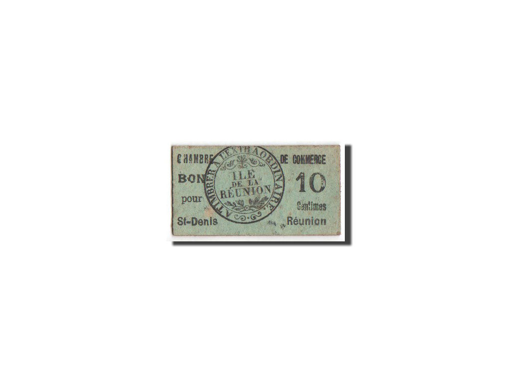 Banknote, Réunion, 10 Centimes, 1918, AU(50-53)