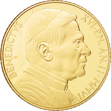 VATICAN CITY, Benoit XVI, 20 Euro, 2006, MS(65-70), Gold, KM:397