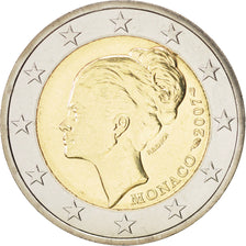 Monaco, 2 Euro, Grace Kelly, 2007, FDC, Bi-metallico, KM:186