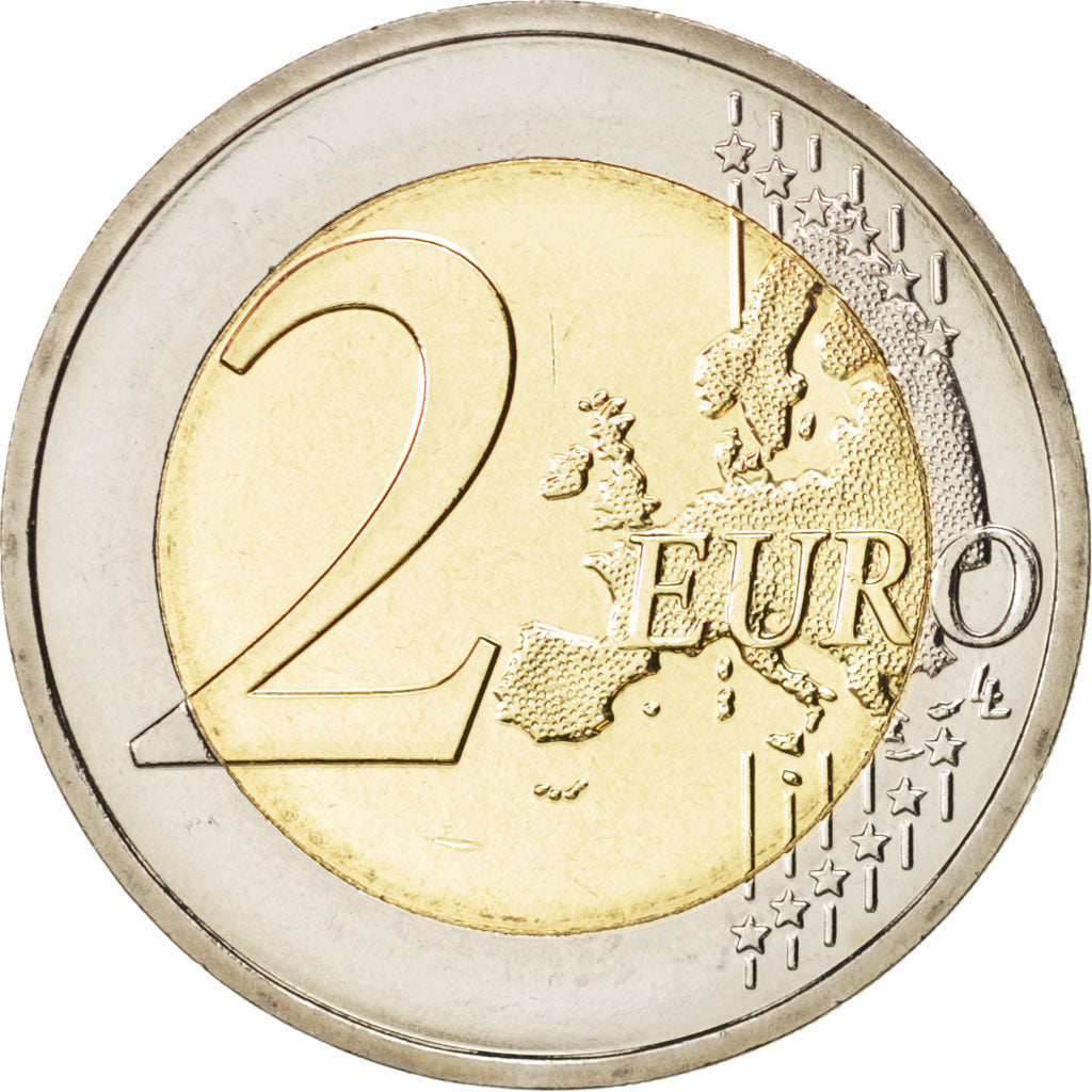 Monaco, 2 Euro, Grace Kelly, 2007, FDC, Bi-metallico, KM:186