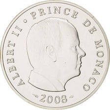 Monaco, 5 Euro, 2008, Paris, MS(65-70), Srebro, Gadoury:3, KM:197