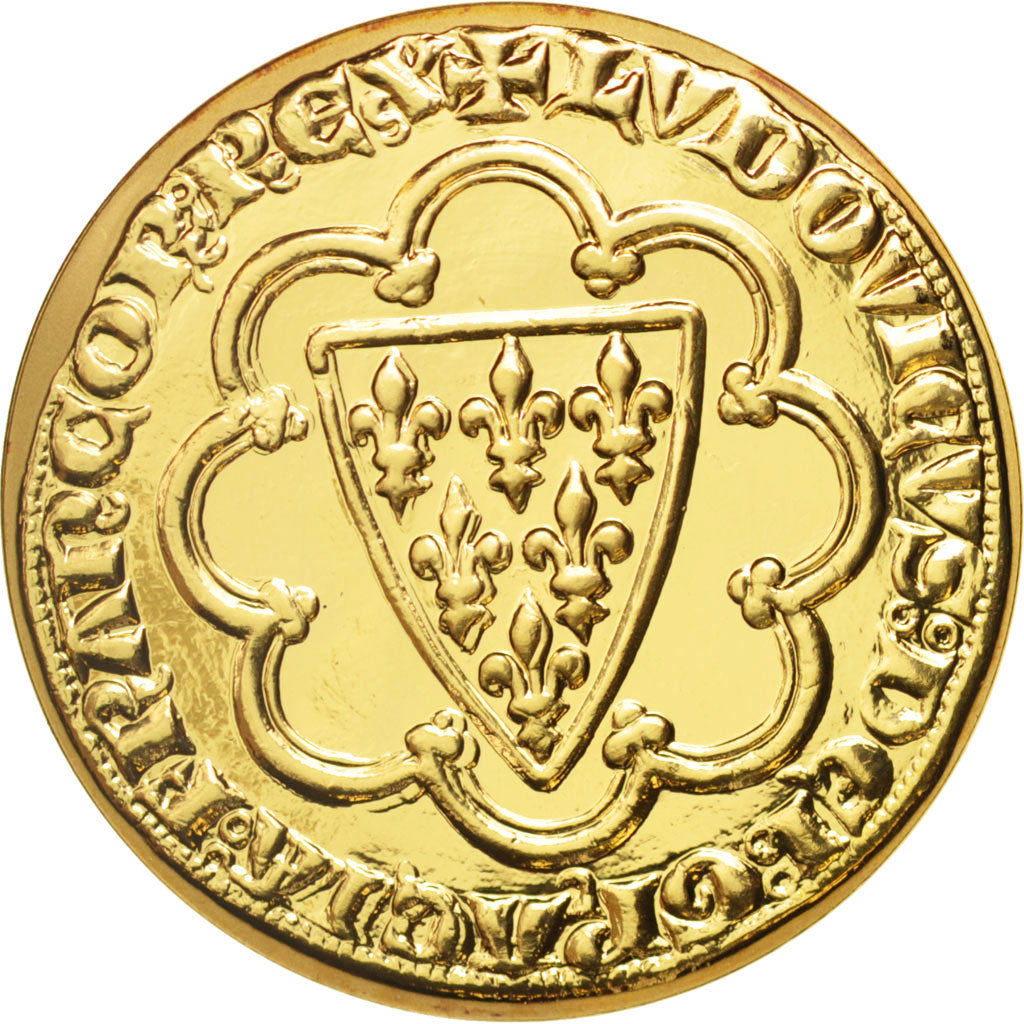 Coin, France, Écu de Saint Louis, 100 Francs, 2000, Paris, MS(65-70), Gold