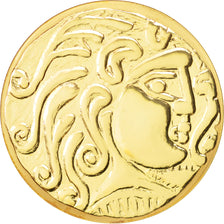 Coin, France, Statère des Parisii, 100 Francs, 2000, Paris, MS(65-70), Gold