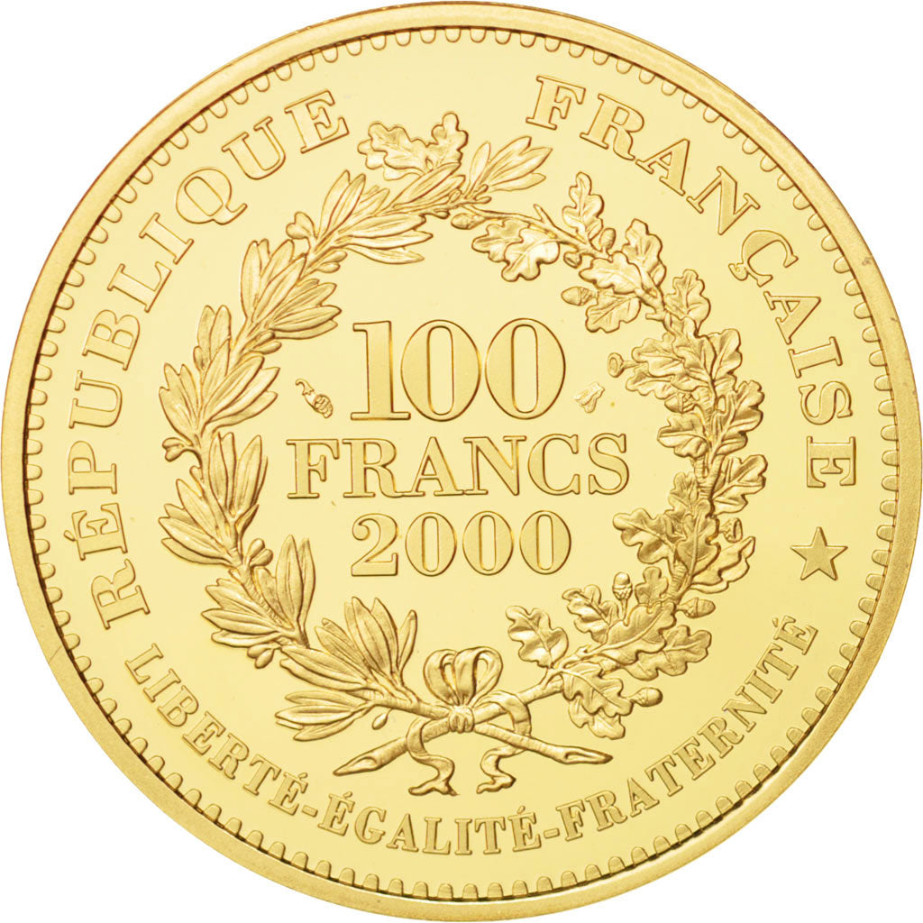 Monnaie, France, Marianne, 100 Francs, 2000, Paris, FDC, Or, KM:1977