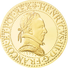 France, Franc d'Henri III, 100 Francs, 2000, Paris, FDC, Or, KM:1973