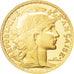 Moneta, Francia, Marianne de Chaplain, 100 Francs, 2000, Paris, FDC, Oro