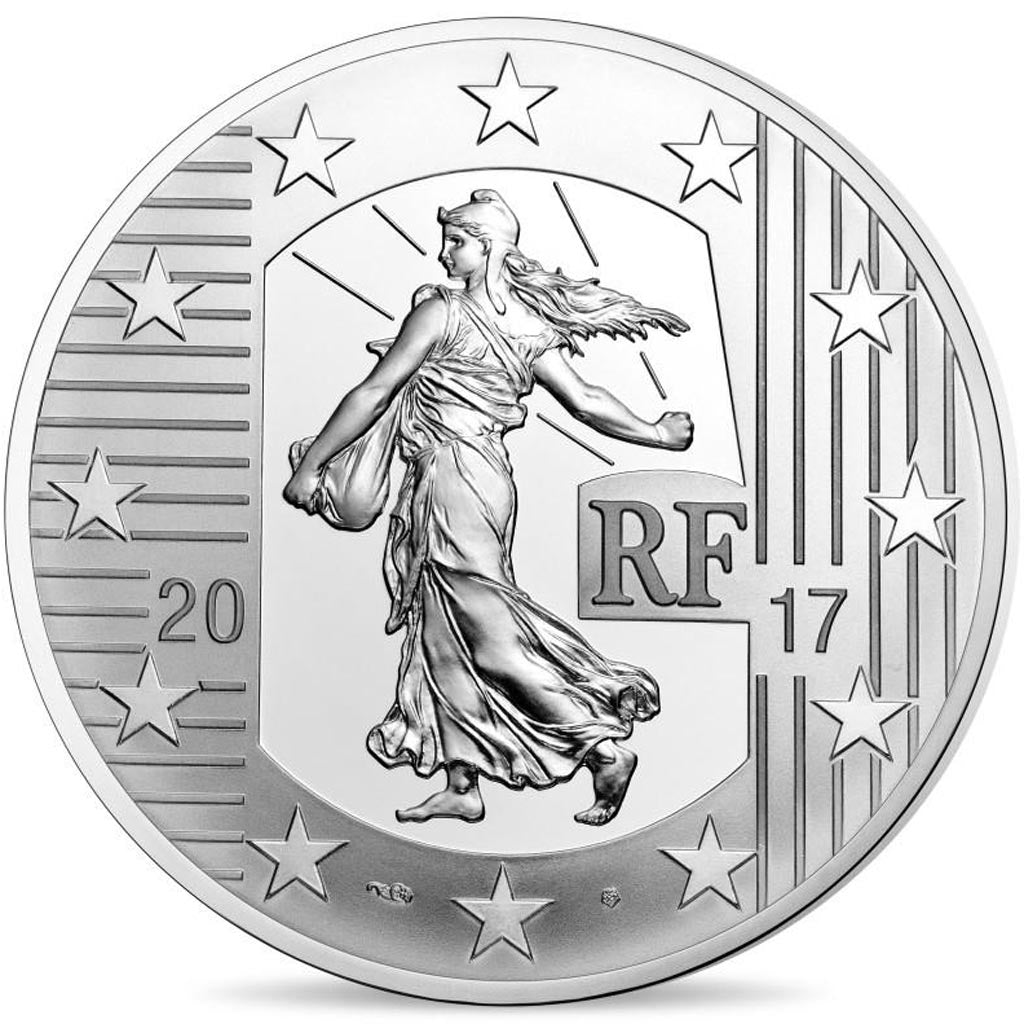 Moneda, Francia, Monnaie de Paris, 10 Euro, Semeuse, Le Louis d'Or, 2017, FDC