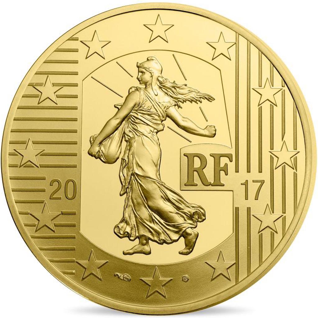 Coin, France, Monnaie de Paris, 50 Euro, Semeuse, Le Louis d'Or, 2017