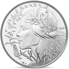 Munten, Frankrijk, Parijse munten, 20 Euro, Marianne, 2017, FDC, Zilver