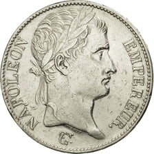 France, Napoléon I, 5 Francs, 1808, Paris, TTB+, Argent, KM:686.1, Gadoury:583