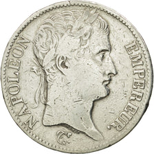 Francia, Napoléon I, 5 Francs, 1810, Paris, MB+, Argento, KM:694.1, Gadoury:584