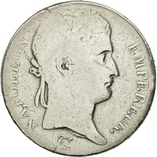 Frankreich, Napoléon I, 5 Francs, 1815, Paris, GE+, Silber, KM:704.1