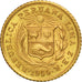 Perú, 1/5 Libra, Pound, 1959, Lima, SC, Oro, KM:210