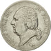 France, Louis XVIII, 5 Francs, 1818, Rouen, VF(30-35), Silver, KM:711.2