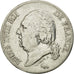 France, Louis XVIII, 5 Francs, 1824, Lille, VF(30-35), Silver, KM:711.13