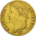 Francia, Napoléon, 20 Francs, 1815, Paris, BC+, Oro, KM:705.1, Gadoury:1025a