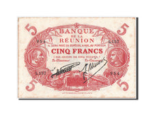 Banknote, Réunion, 5 Francs, 1938, KM:14, AU(50-53)
