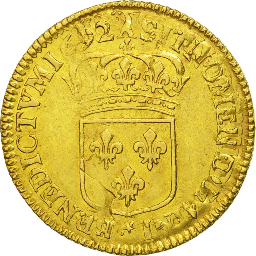Munten, Frankrijk, Louis XIV, Louis d'or à l'écu, Louis d'Or, 1692, Paris