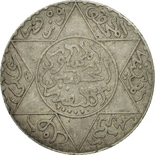 Moneda, Marruecos, Moulay al-Hasan I, 2-1/2 Dirhams, 1881, Paris, MBC, Plata