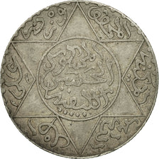 Coin, Morocco, Moulay al-Hasan I, 2-1/2 Dirhams, 1881, Paris, EF(40-45), Silver