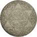 Moneda, Marruecos, Moulay al-Hasan I, 2-1/2 Dirhams, 1881, Paris, MBC, Plata