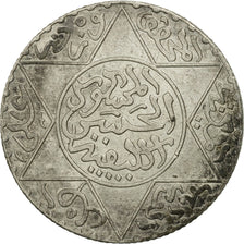 Coin, Morocco, Moulay al-Hasan I, 2-1/2 Dirhams, 1891, Paris, EF(40-45), Silver