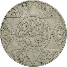 Moneta, Maroko, Moulay al-Hasan I, 2-1/2 Dirhams, 1892, Paris, EF(40-45)