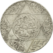 Munten, Marokko, Moulay al-Hasan I, 2-1/2 Dirhams, 1892, Paris, ZF, Zilver