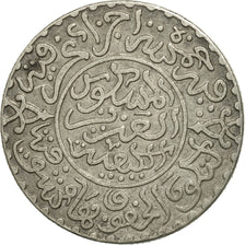 Moneda, Marruecos, 'Abd al-Aziz, 1/4 Rial, 2-1/2 Dirhams, 1902, London, MBC