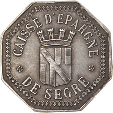 France, Token, Insurance, Caisse d'Epargne de Segré, AU(55-58), Silver