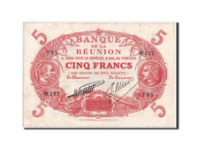 Banknote, Réunion, 5 Francs, 1938, KM:14, AU(55-58)