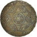 Morocco, 'Abd al-Aziz, 5 Dirhams, 1898, Paris, AU(50-53), Silver, KM:12.2