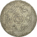 Coin, Morocco, 'Abd al-Aziz, 5 Dirhams, 1899, Paris, EF(40-45), Silver, KM:12.2