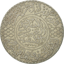 Morocco, 'Abd al-Aziz, 1/2 Rial, 5 Dirhams, 1902, Berlin, EF(40-45), Silver