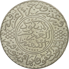 Morocco, 'Abd al-Aziz, Rial, 10 Dirhams, 1903, Paris, EF(40-45), Silver