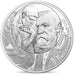 Coin, France, Monnaie de Paris, 100 Euro, Auguste Rodin, 2017, MS(65-70), Silver